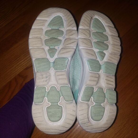 Skechers mint green Slip-On Flats - Picture 6 of 7